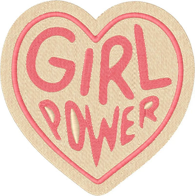 Girl Power — Fichier broderie à télécharger | Compatible BERNINA BERNINA ADDICT