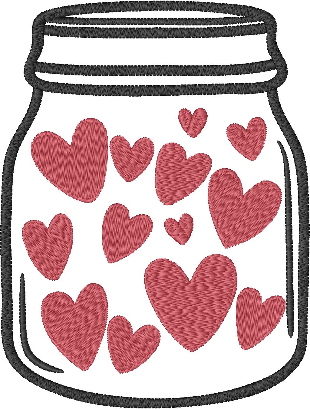 Saint Valentin 45 — Fichier broderie à télécharger | Compatible BERNINA BERNINA ADDICT