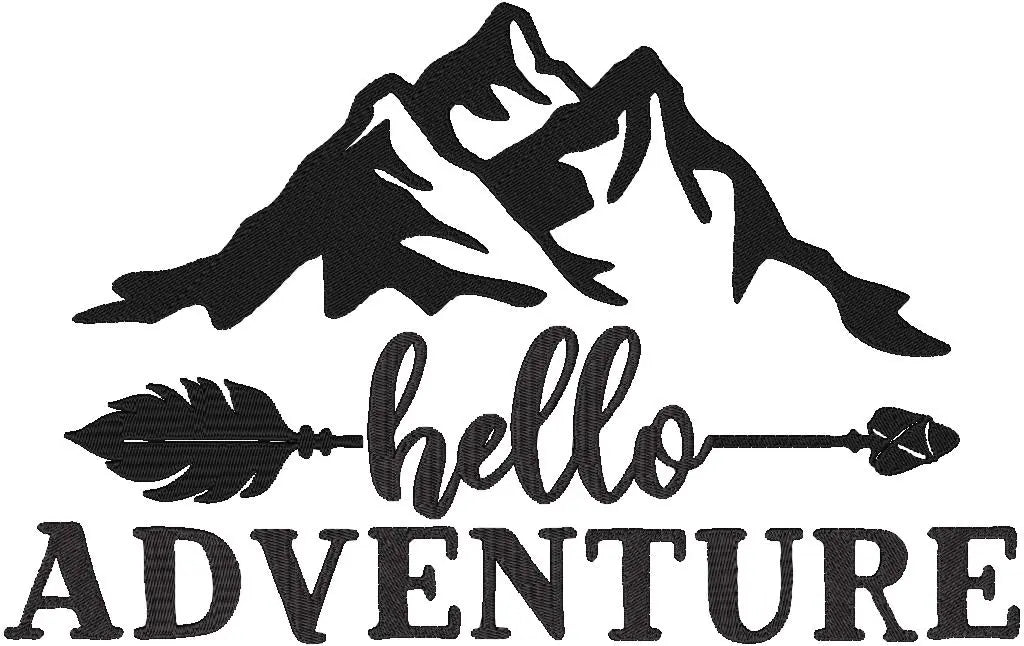 Camping — Fichier broderie à télécharger | Compatible BERNINA BERNINA ADDICT