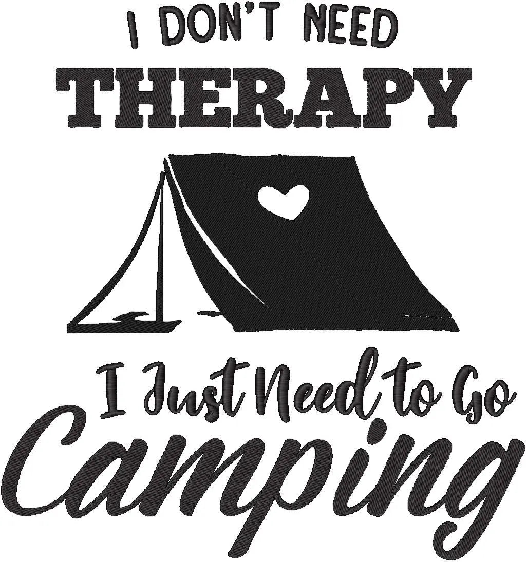 Camping — Fichier broderie à télécharger | Compatible BERNINA BERNINA ADDICT