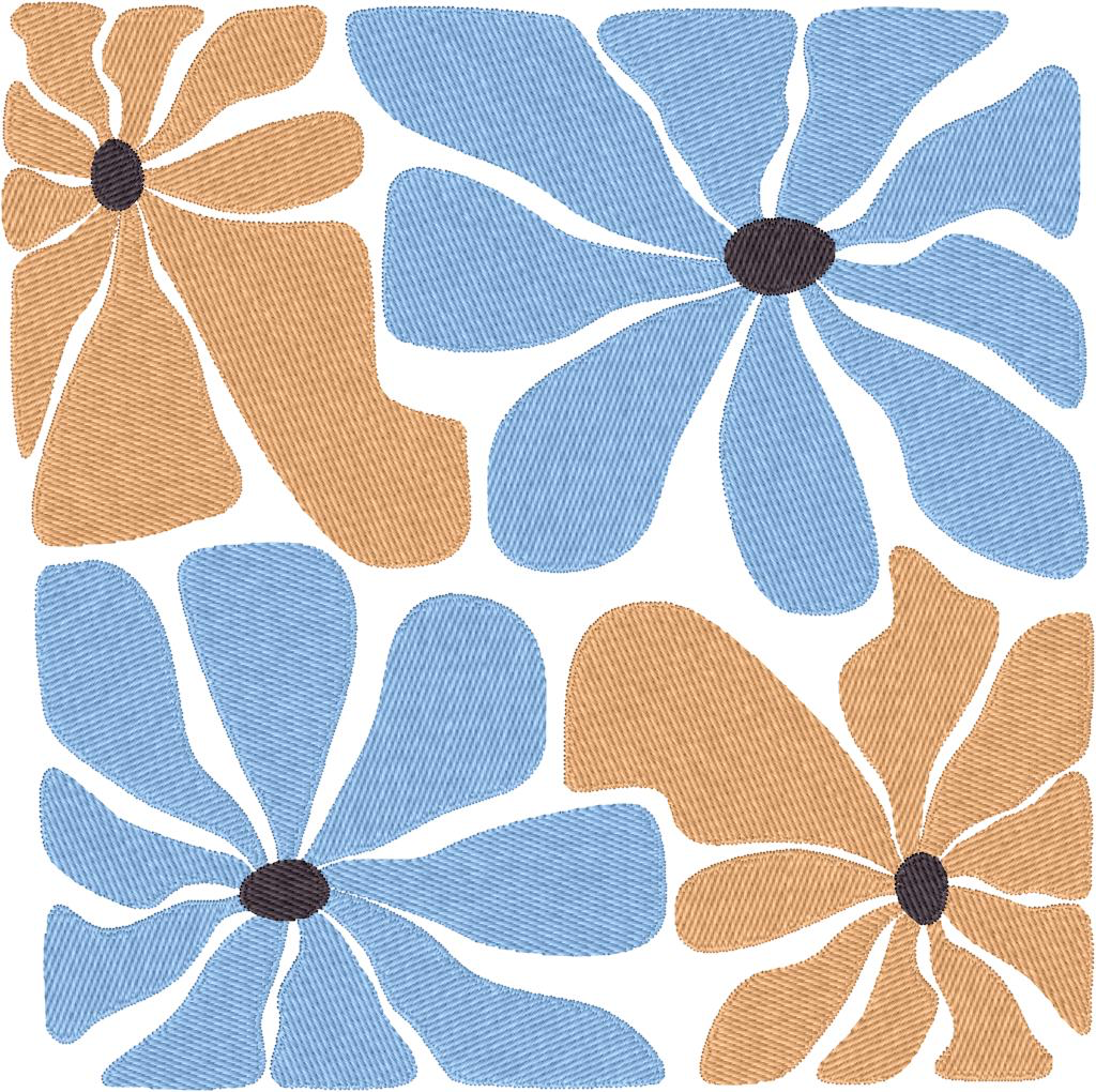 Fleurs 5 — Fichier broderie à télécharger | Compatible BERNINA BERNINA ADDICT