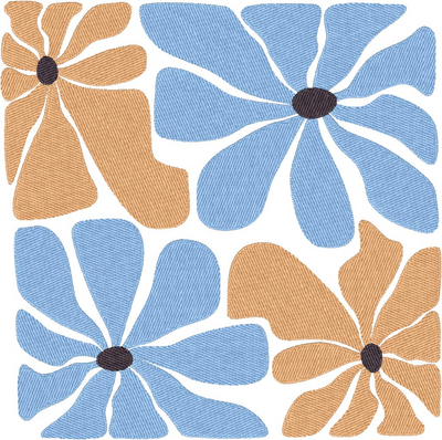 Fleurs 5 — Fichier broderie à télécharger | Compatible BERNINA BERNINA ADDICT