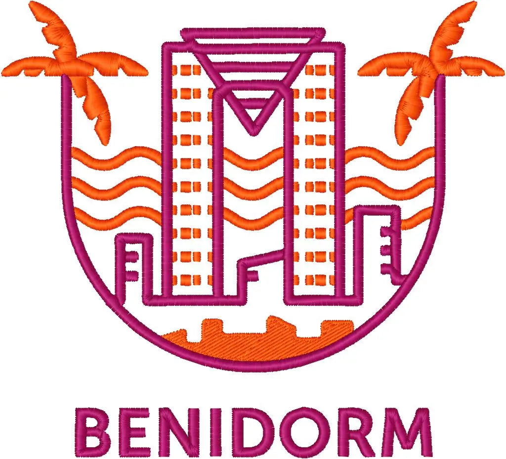Benidorm — Fichier broderie à télécharger | Compatible BERNINA BERNINA ADDICT