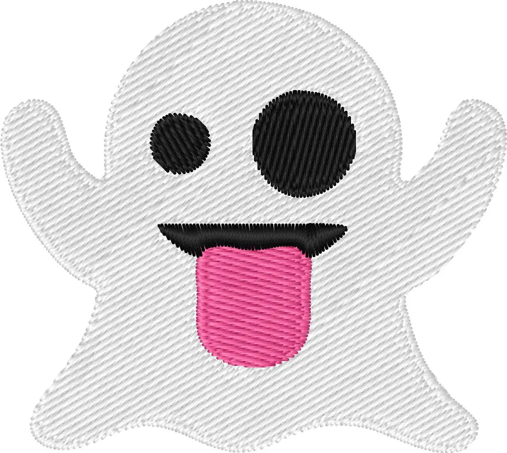 Emoji fantôme — Fichier broderie à télécharger | Compatible BERNINA BERNINA ADDICT