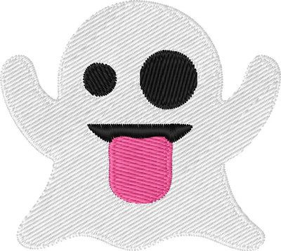 Emoji fantôme — Fichier broderie à télécharger | Compatible BERNINA BERNINA ADDICT