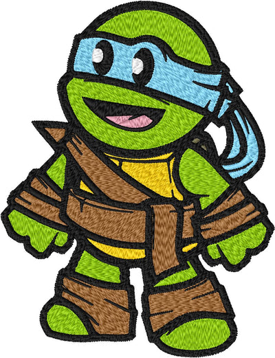 Tortue Ninja 14 — Fichier broderie à télécharger | Compatible BERNINA BERNINA ADDICT