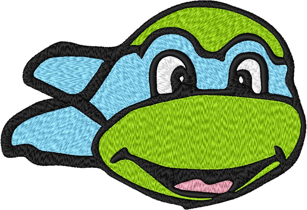 Tortue Ninja 19 — Fichier broderie à télécharger | Compatible BERNINA BERNINA ADDICT