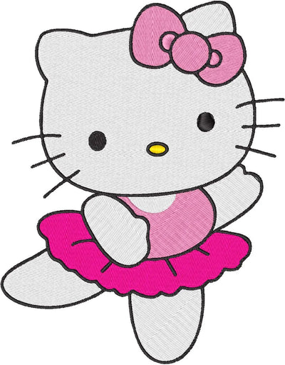 Hello Kitty — Fichier broderie à télécharger | Compatible BERNINA BERNINA ADDICT