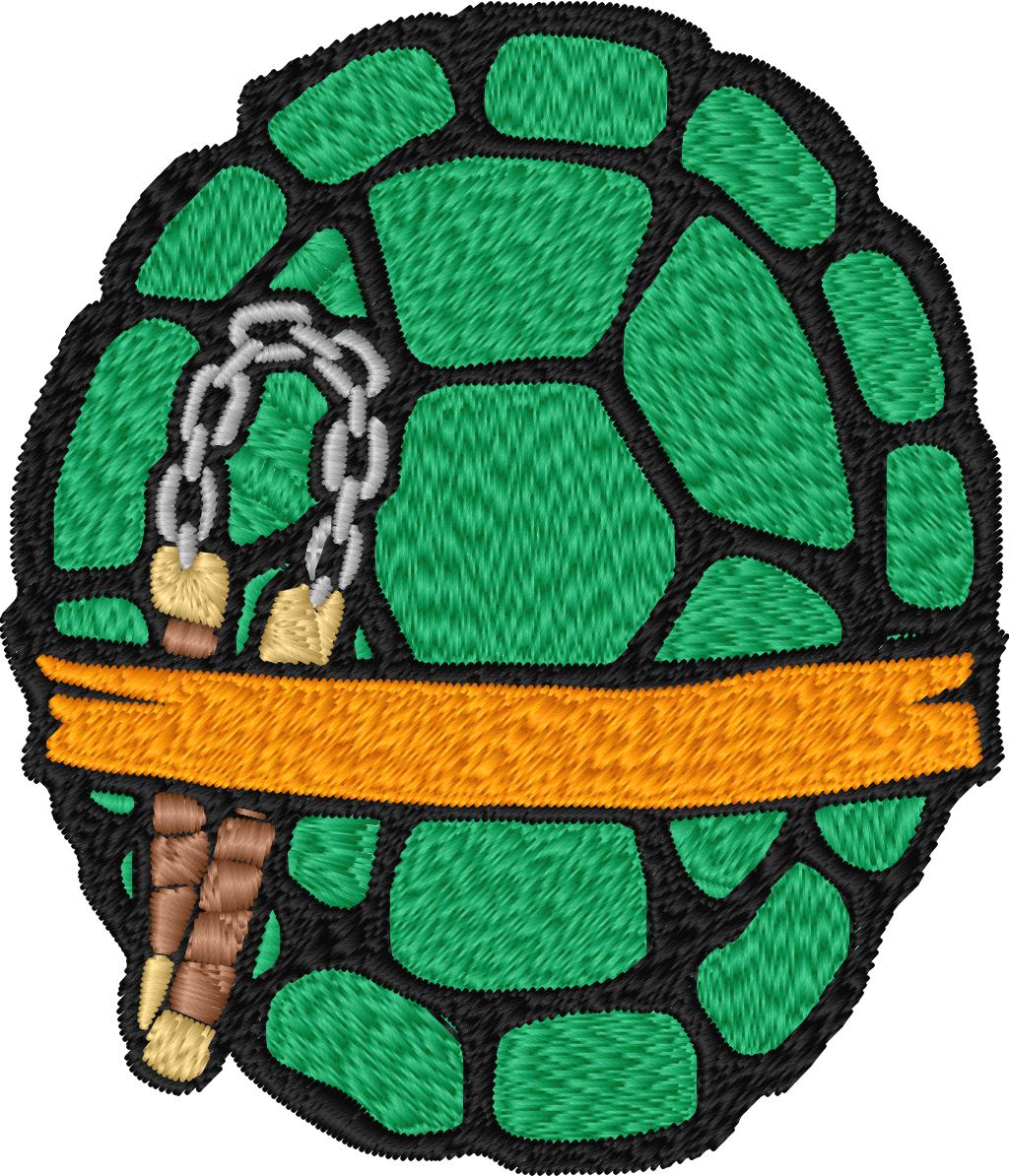 Tortue Ninja 21 — Fichier broderie à télécharger | Compatible BERNINA BERNINA ADDICT