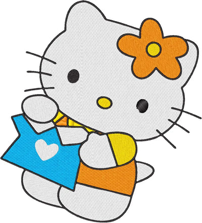 Hello Kitty — Fichier broderie à télécharger | Compatible BERNINA BERNINA ADDICT