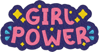 Girl Power — Fichier broderie à télécharger | Compatible BERNINA BERNINA ADDICT