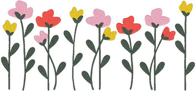 Fleurs 2 — Fichier broderie à télécharger | Compatible BERNINA BERNINA ADDICT