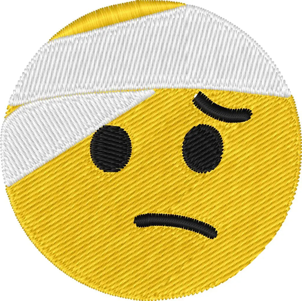 Emoji accident — Fichier broderie à télécharger | Compatible BERNINA BERNINA ADDICT