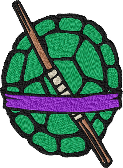 Tortue Ninja 22 — Fichier broderie à télécharger | Compatible BERNINA BERNINA ADDICT