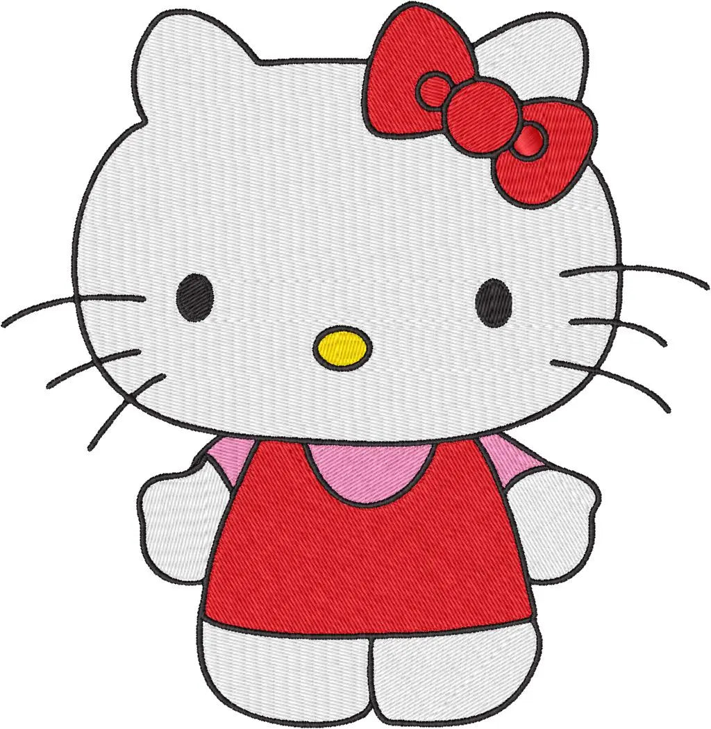 Hello Kitty — Fichier broderie à télécharger | Compatible BERNINA BERNINA ADDICT
