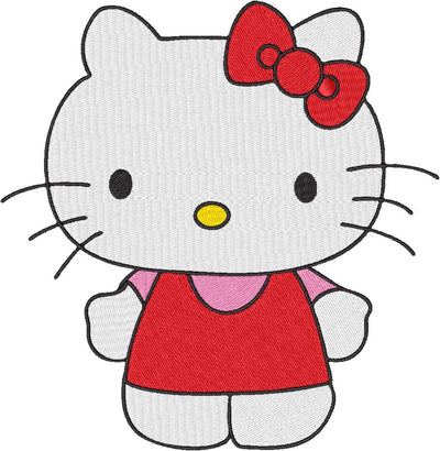 Hello Kitty — Fichier broderie à télécharger | Compatible BERNINA BERNINA ADDICT