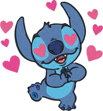 Lilo et Stitch — Fichier broderie à télécharger | Compatible BERNINA BERNINA ADDICT
