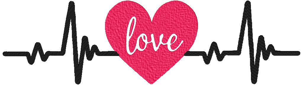 Saint Valentin 6 — Fichier broderie à télécharger | Compatible BERNINA BERNINA ADDICT