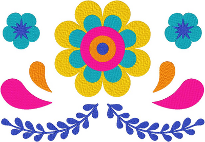 Fleurs 9 — Fichier broderie à télécharger | Compatible BERNINA BERNINA ADDICT