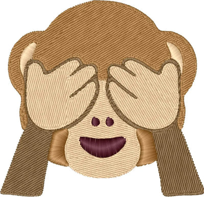 Emoji singe 2 — Fichier broderie à télécharger | Compatible BERNINA BERNINA ADDICT