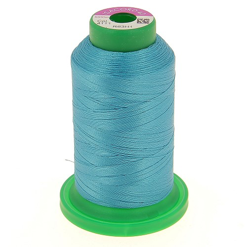 Fil à broder Isacord 40 Turquoise clair n°4111 – 1000 m | Bernina Addict