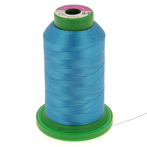 Fil à broder Isacord 40 Turquoise n°4103 – 1000 m | Bernina Addict