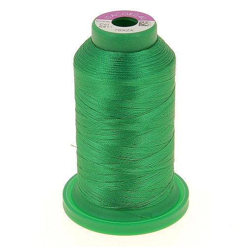 Fil à broder Isacord 40 Vert bouteille n°5411 – 1000 m | Bernina Addict