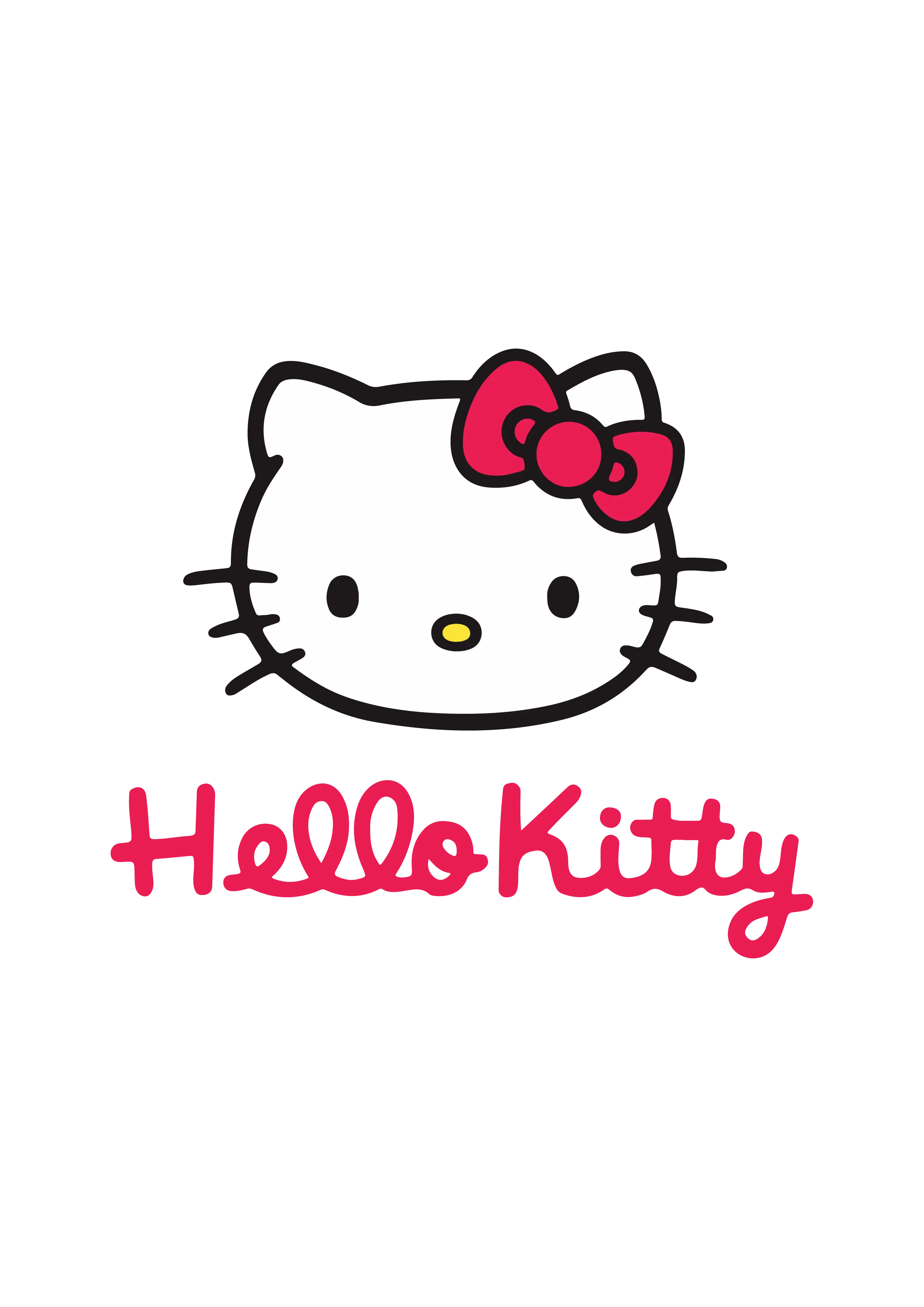 Hello Kitty — Fichier broderie à télécharger | Compatible BERNINA BERNINA ADDICT
