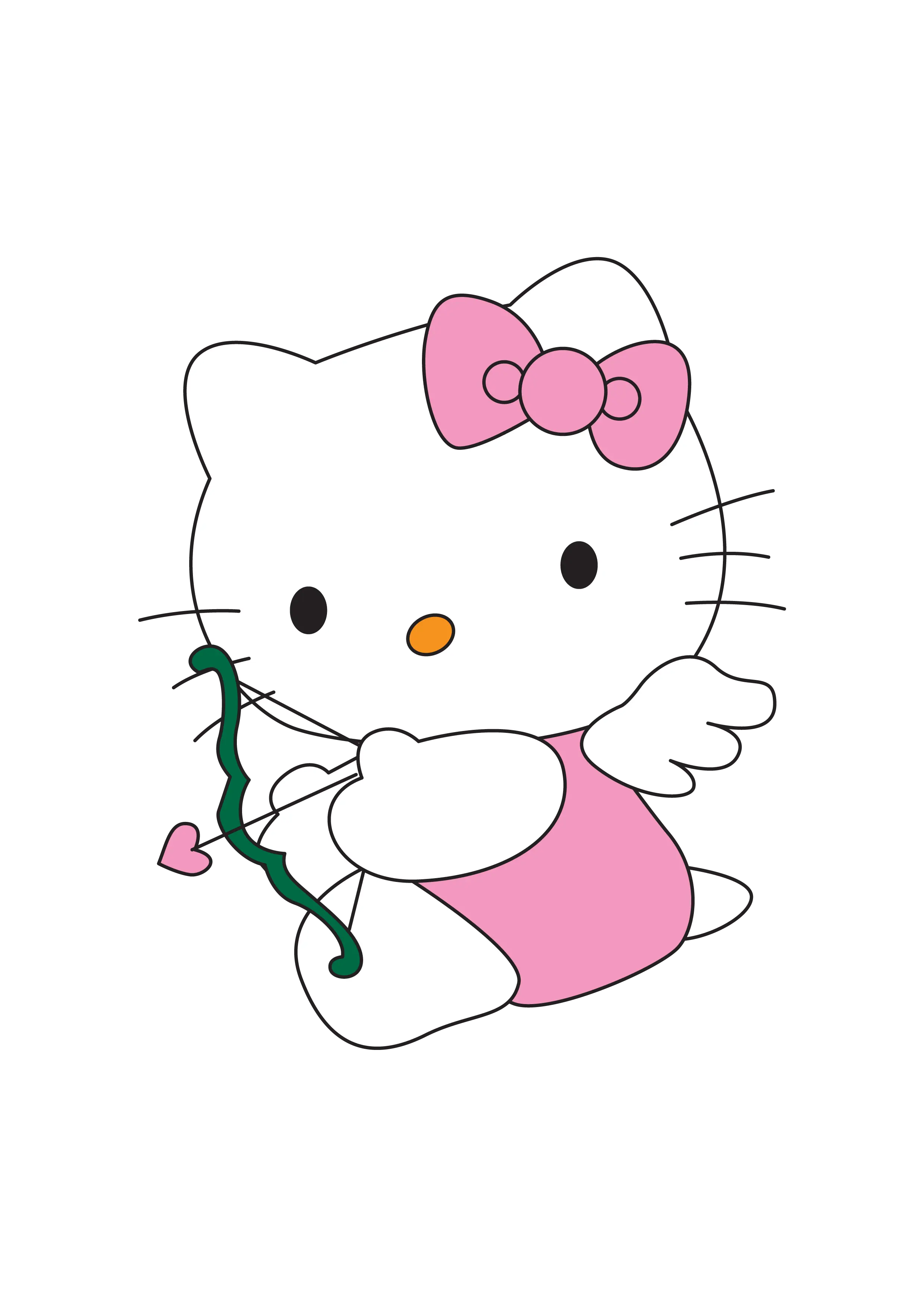 Hello Kitty — Fichier broderie à télécharger | Compatible BERNINA BERNINA ADDICT