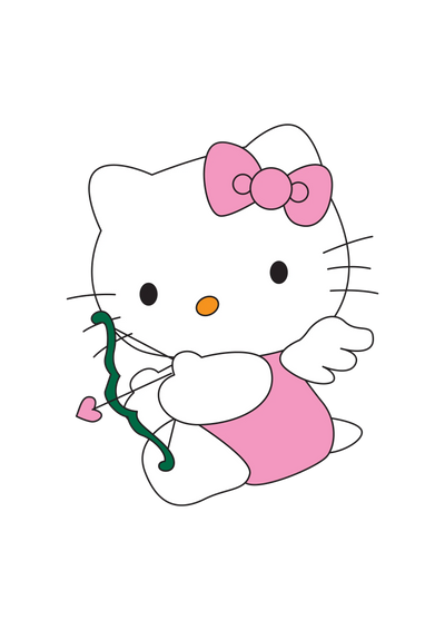 Hello Kitty — Fichier broderie à télécharger | Compatible BERNINA BERNINA ADDICT