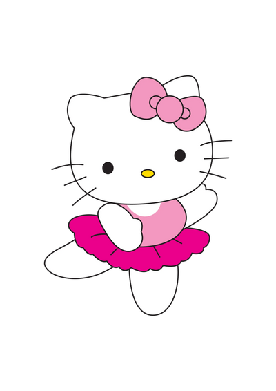 Hello Kitty — Fichier broderie à télécharger | Compatible BERNINA BERNINA ADDICT