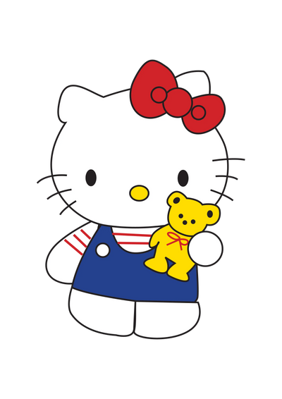 Hello Kitty — Fichier broderie à télécharger | Compatible BERNINA BERNINA ADDICT