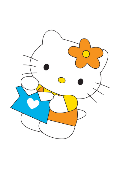 Hello Kitty — Fichier broderie à télécharger | Compatible BERNINA BERNINA ADDICT