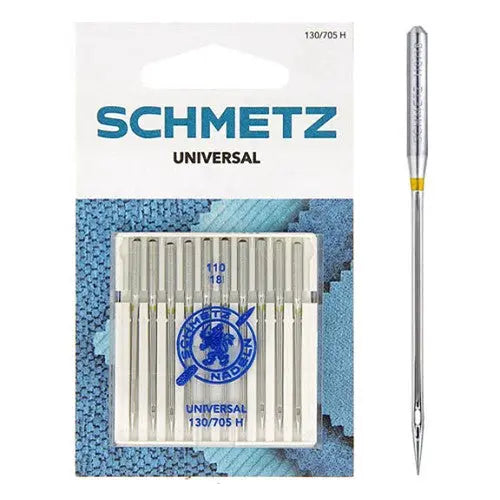 Aiguilles Schmetz Universelles n°110 x10 — compatibles toutes machines à coudre BERNINA BERNINA ADDICT