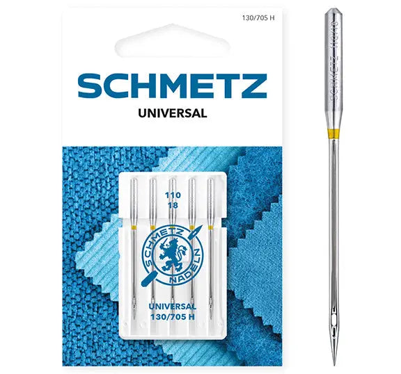 Aiguilles Schmetz Universelles n°110 x5 — compatibles toutes machines à coudre BERNINA BERNINA ADDICT