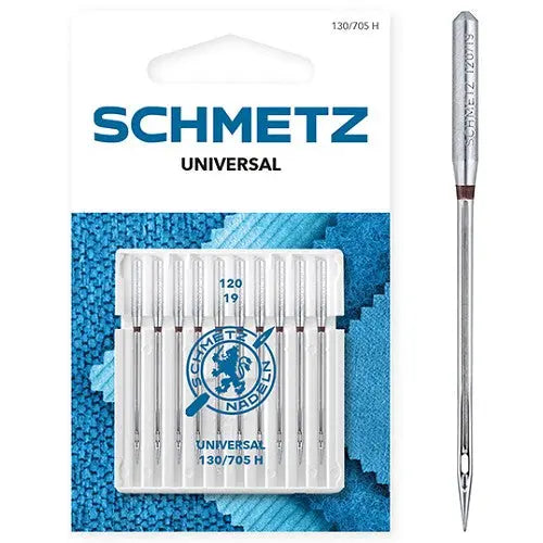 Aiguilles Schmetz Universelles n°120 x10 — compatibles toutes machines à coudre BERNINA BERNINA ADDICT