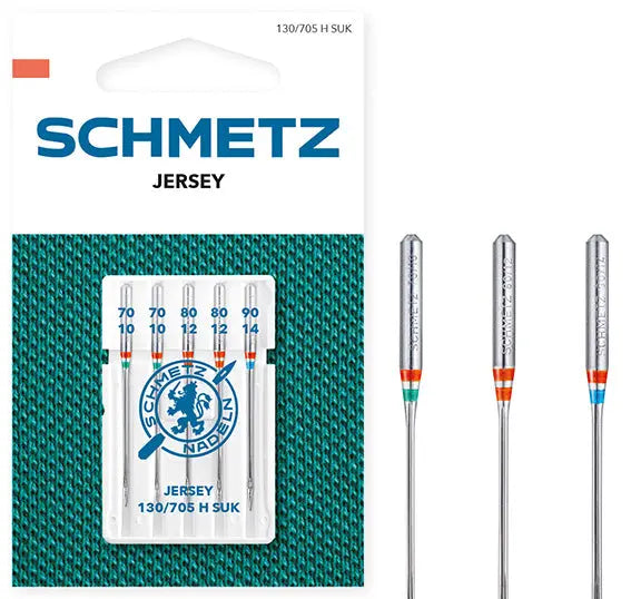 Aiguilles Schmetz Jersey Pack 70/80/90 — compatibles toutes machines à coudre BERNINA BERNINA ADDICT