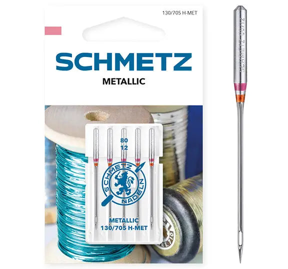 Aiguilles Schmetz Metallic n°80 — compatibles toutes machines à coudre BERNINA BERNINA ADDICT