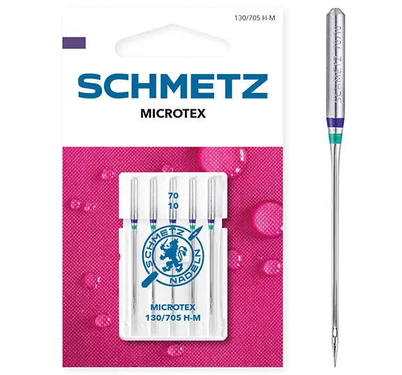 Aiguilles Schmetz Microtex n°70 — compatibles toutes machines à coudre BERNINA BERNINA ADDICT