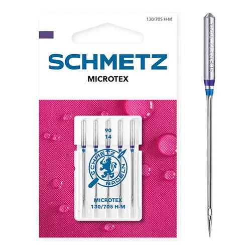 Aiguilles Schmetz Microtex n°90 — compatibles toutes machines à coudre BERNINA BERNINA ADDICT