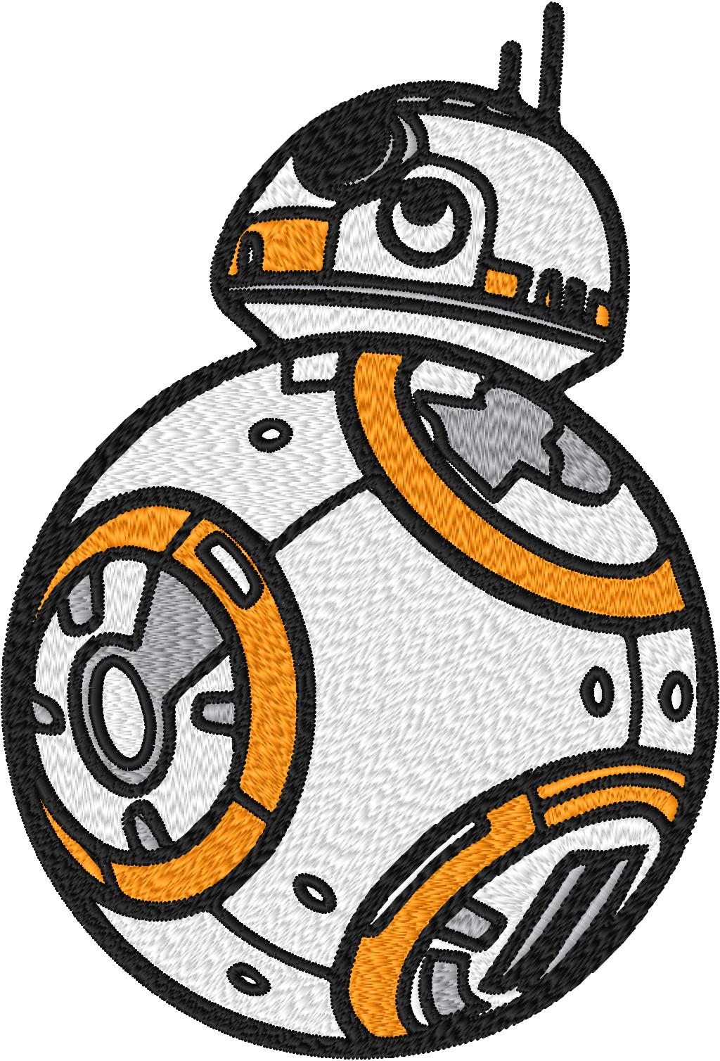 Star Wars BB-8 couleurs 