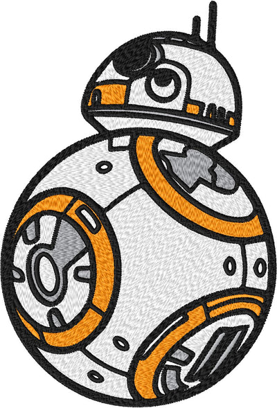 Star Wars BB-8 couleurs 