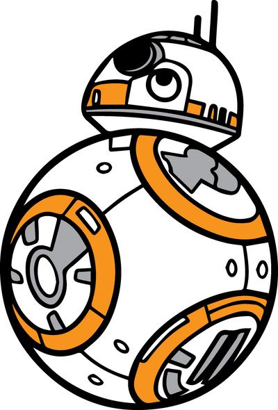 Star Wars BB-8 couleurs 