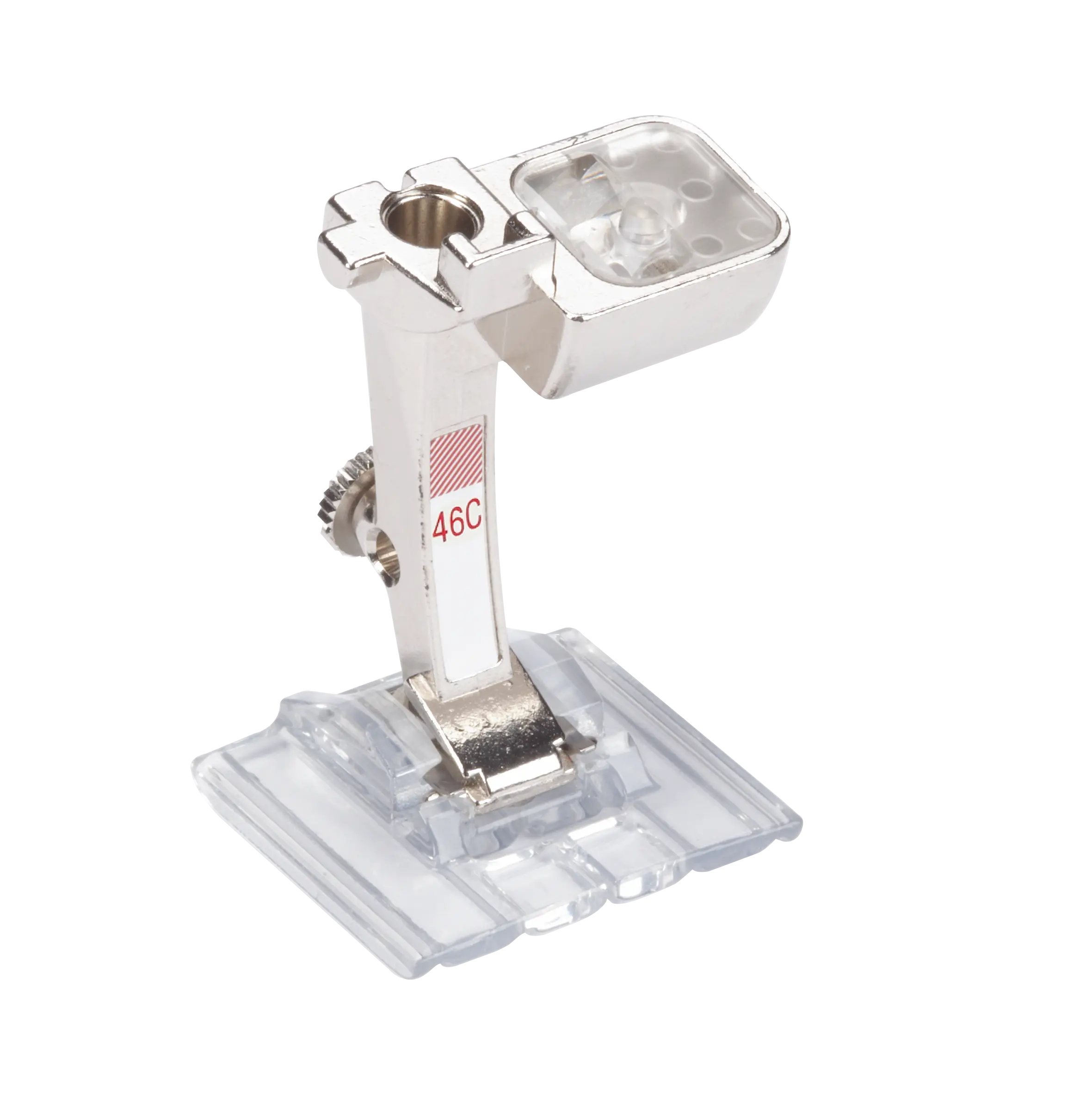 Pied pour nervures décoratives avec semelle transparente - #46C BERNINA ADDICT