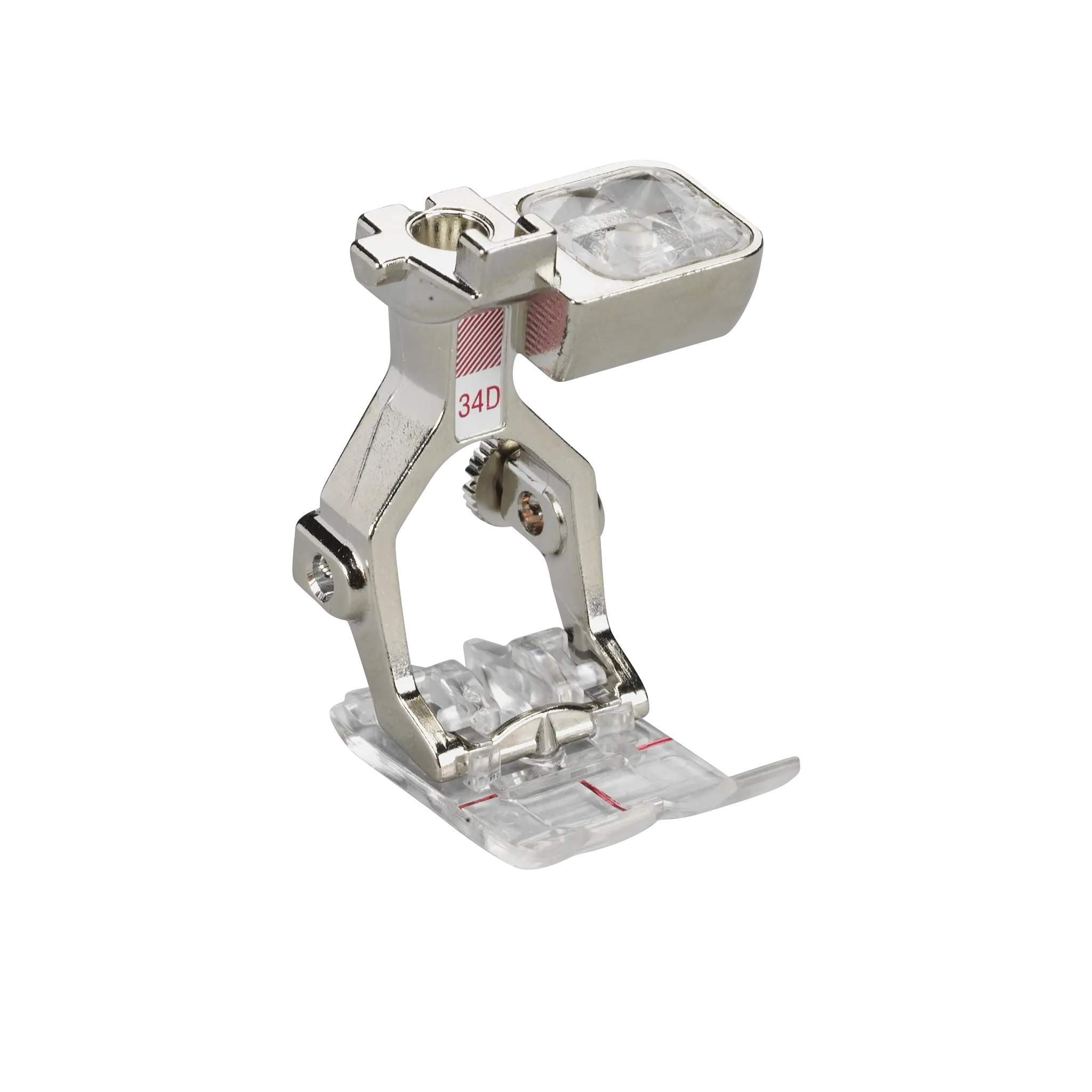 Pied pour points en marche arrière avec semelle transparente - #34D BERNINA ADDICT