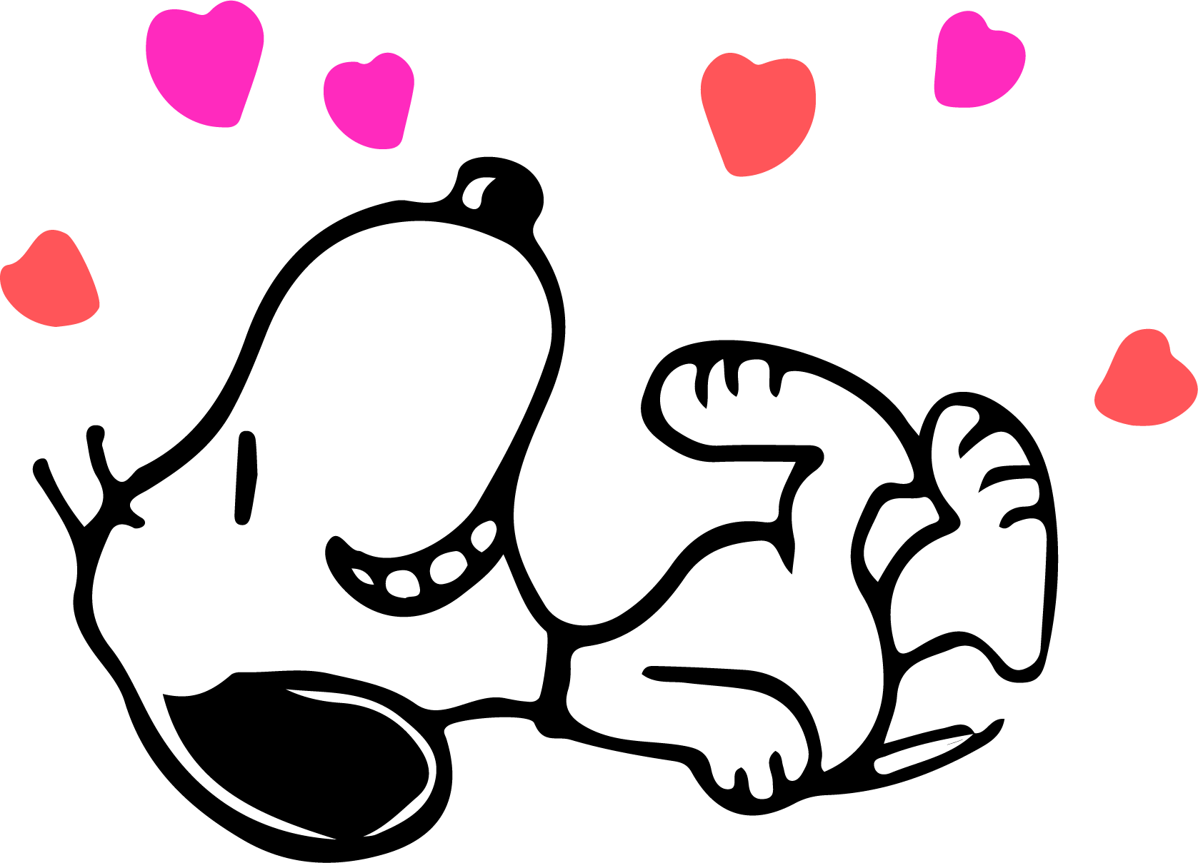 Snoopy 5 — Fichier broderie à télécharger | Compatible BERNINA